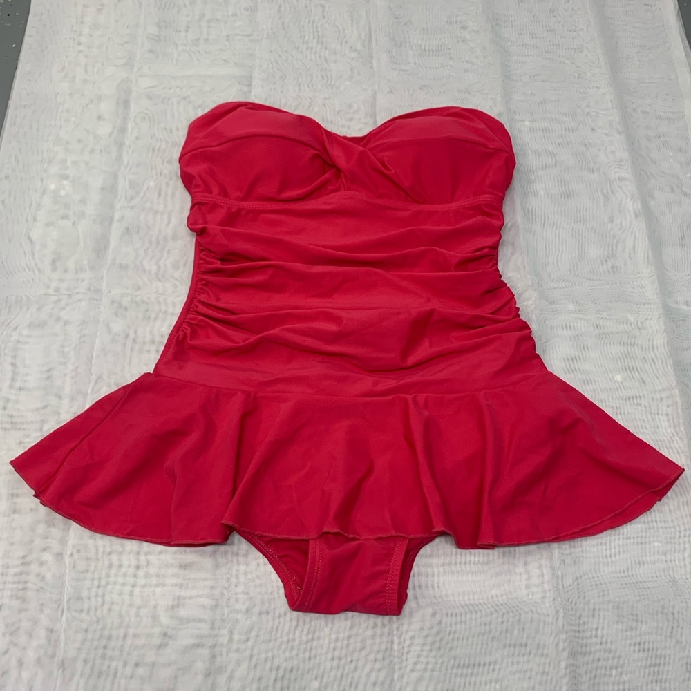 Shore shapes swimwear one piece with skirt